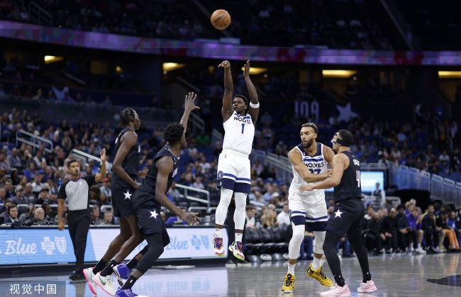  爱德华兹30分，森林狼加时惜败雷霆  